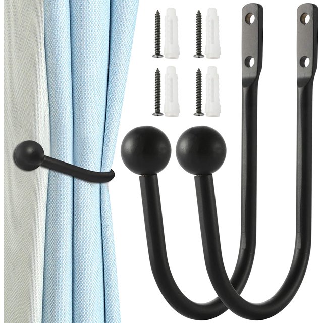 Curtain Holdbacks Metal Decorative Curtain Holdbacks Retro Curtain