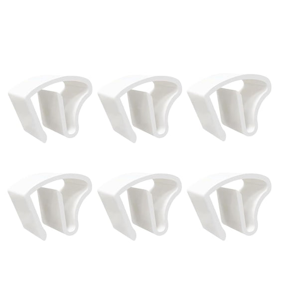 Curtain Holdbacks Pinch Pleat Hooks Strong Plastic Curtain Fixing Hooks For Home Offices Window Easy to Installation