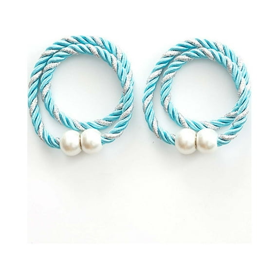 Curtain Holdbacks and Tiebacks Two 16 Inch Magnetic Curtain Straps for Convenient Curtain Weaving and Fixing Ropes