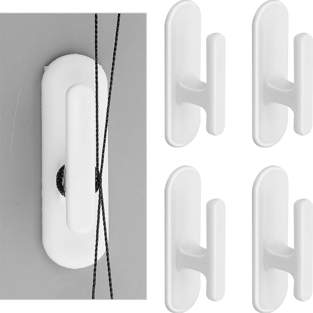 Curtain Hooks Blind Cord Safety Kit Cord Hooks for Winders Adhesive
