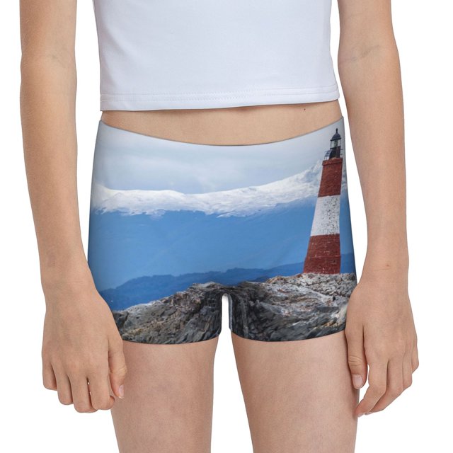 Easygdp Lighthouse On The Waters Girls Hipster Cotton Underwear Little