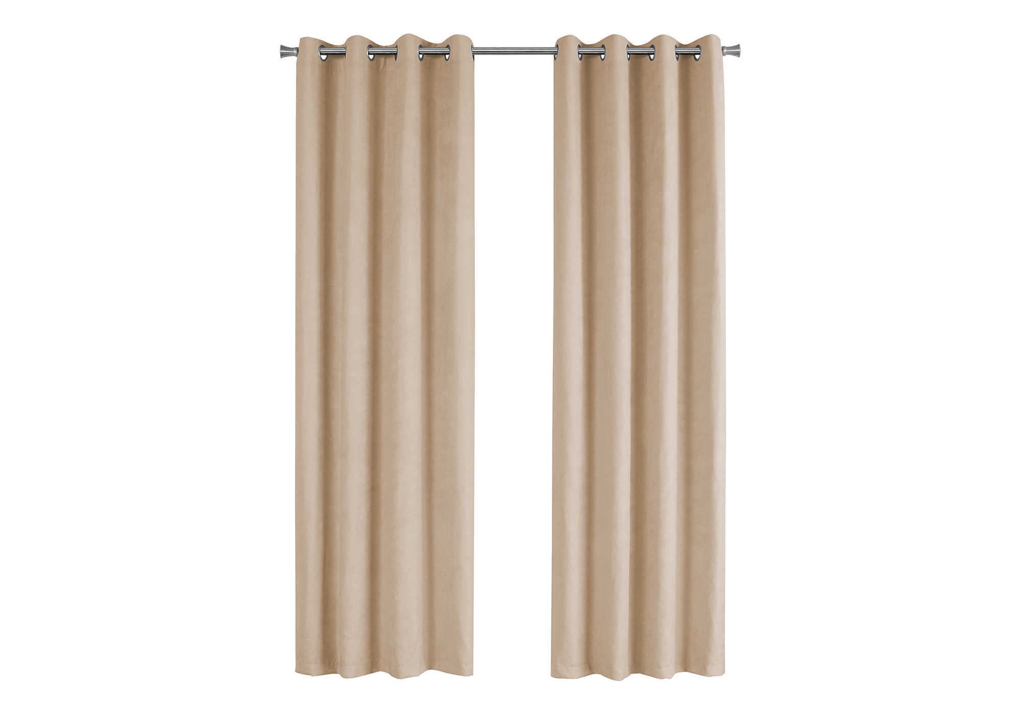 Curtain Panel, 2pcs Set, 54"W X 84"L