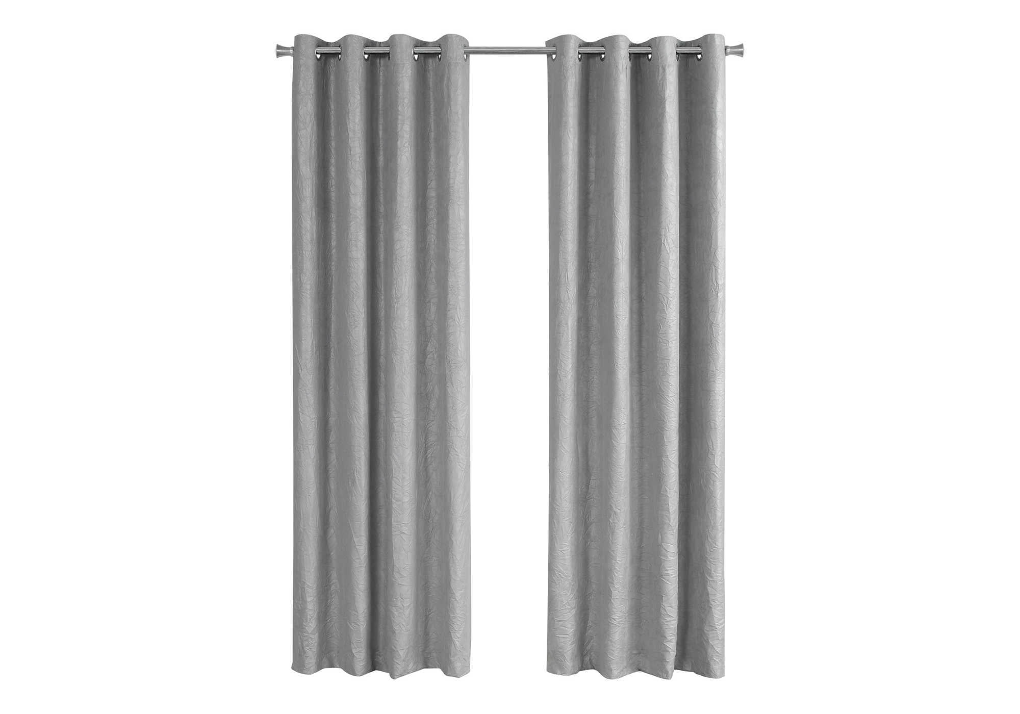Curtain Panel, 2pcs Set, 54"w X 95", Room Darkening, Grommet, Living Room, Bedroom, Kitchen