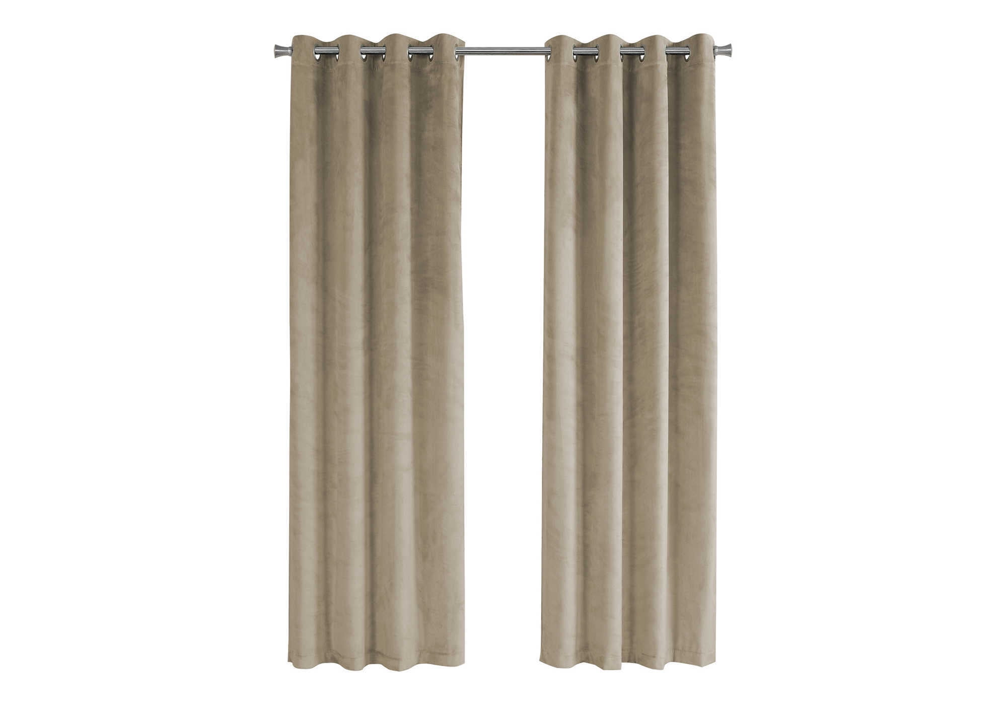 Curtain Panel, 2pcs Set, 54"w X 95", Room Darkening, Grommet, Living Room, Bedroom, Kitchen