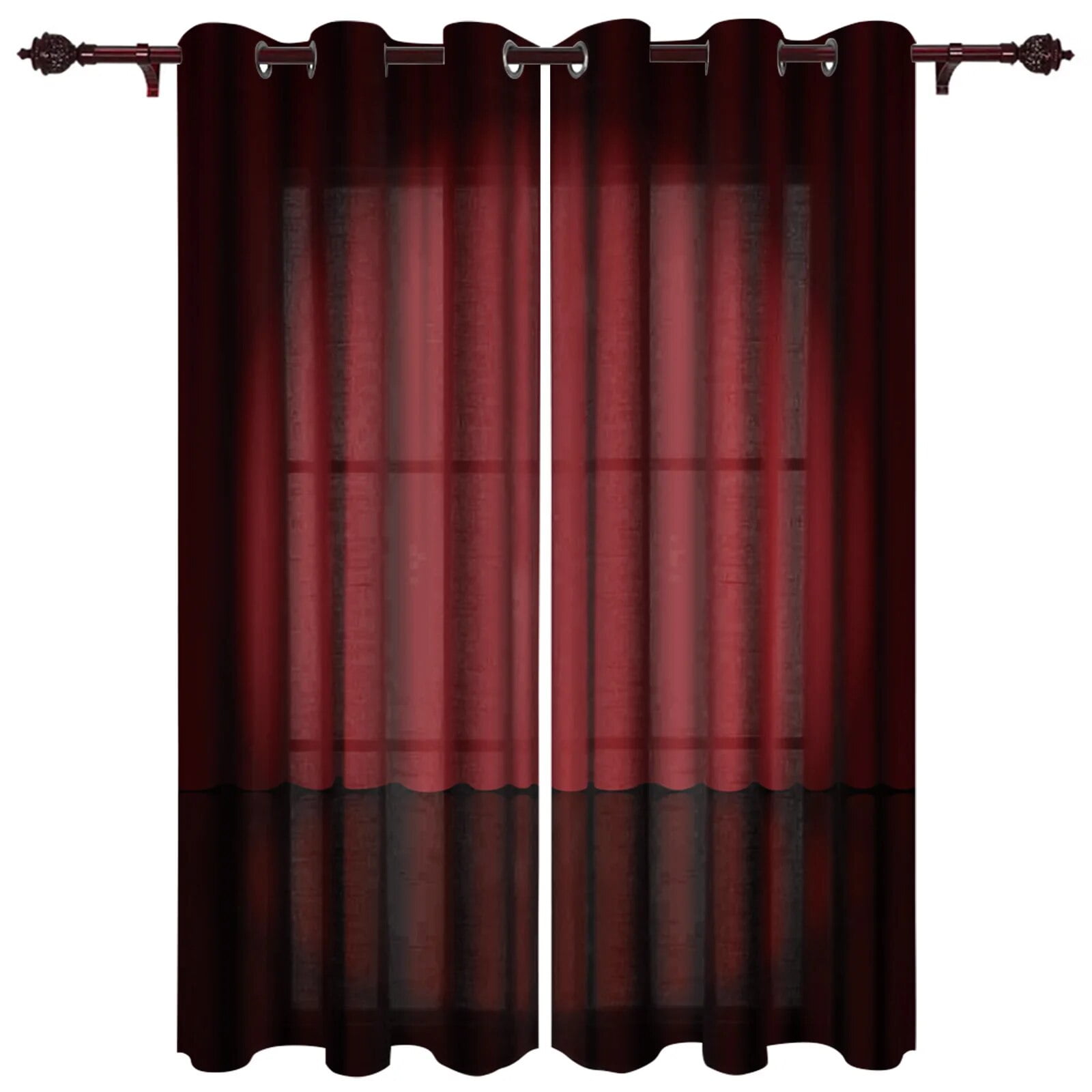 Curtain Pattern Theater Curtains For Living Room Bedroom Luxury Valance