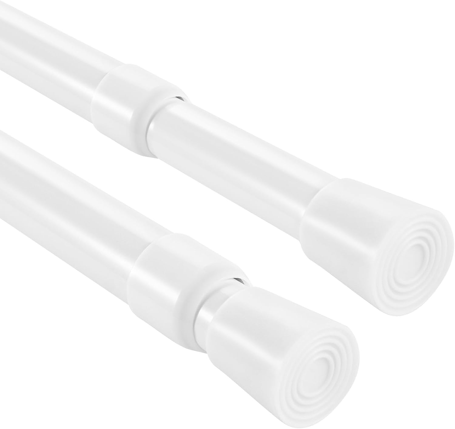 Curtain Poles, 2Pcs 160300Cm Extendable Curtain Poles, Net Curtain Rod