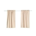 Curtain Pure Pigment Color Rod Curtain Border Curtain Short Curtain
