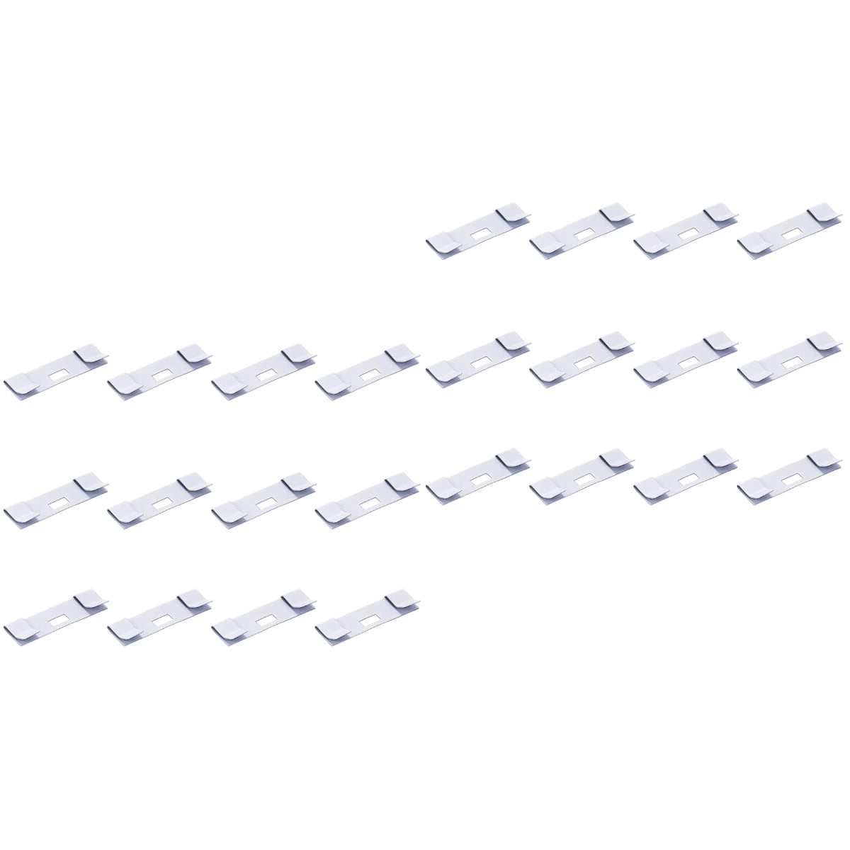 Curtain Repair Blade Vertical Blind Parts Shades for Table Lamp 24 Pcs