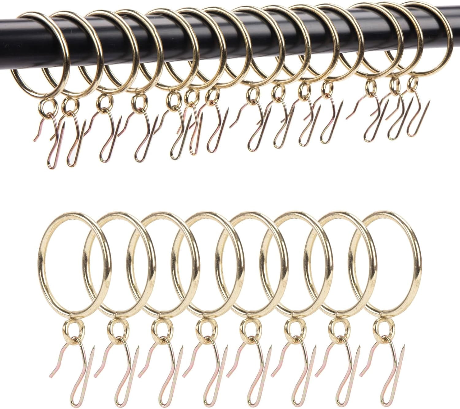 Drapery Rings With Eyelets
