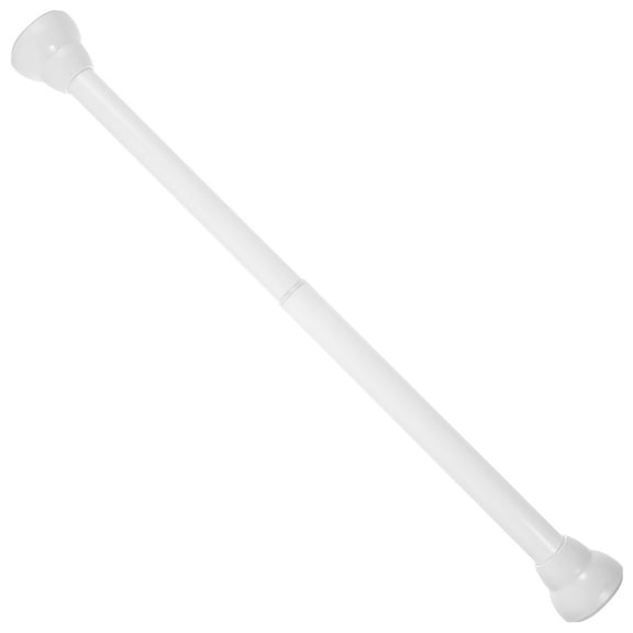 Curtain Rod Adjustable Tension Rods Telescoping Poles Heavy Duty Telescopic Clothes White
