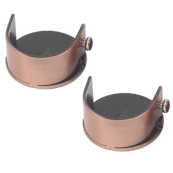 Curtain Rod Bracket Set Wall Mount Curtain Holder Brackets for 28mm Rods Modern Designing Easy Installation