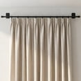 thumbnail image 1 of Curtain Rod Bracket Thick Punch-Free Curtain Hook Holder Black Waterproof Sticky Support Bracket No Drill Self-Adhesive Window Curtain Accessory For Window Curtain Rod Installation 1Pcs, 1 of 7