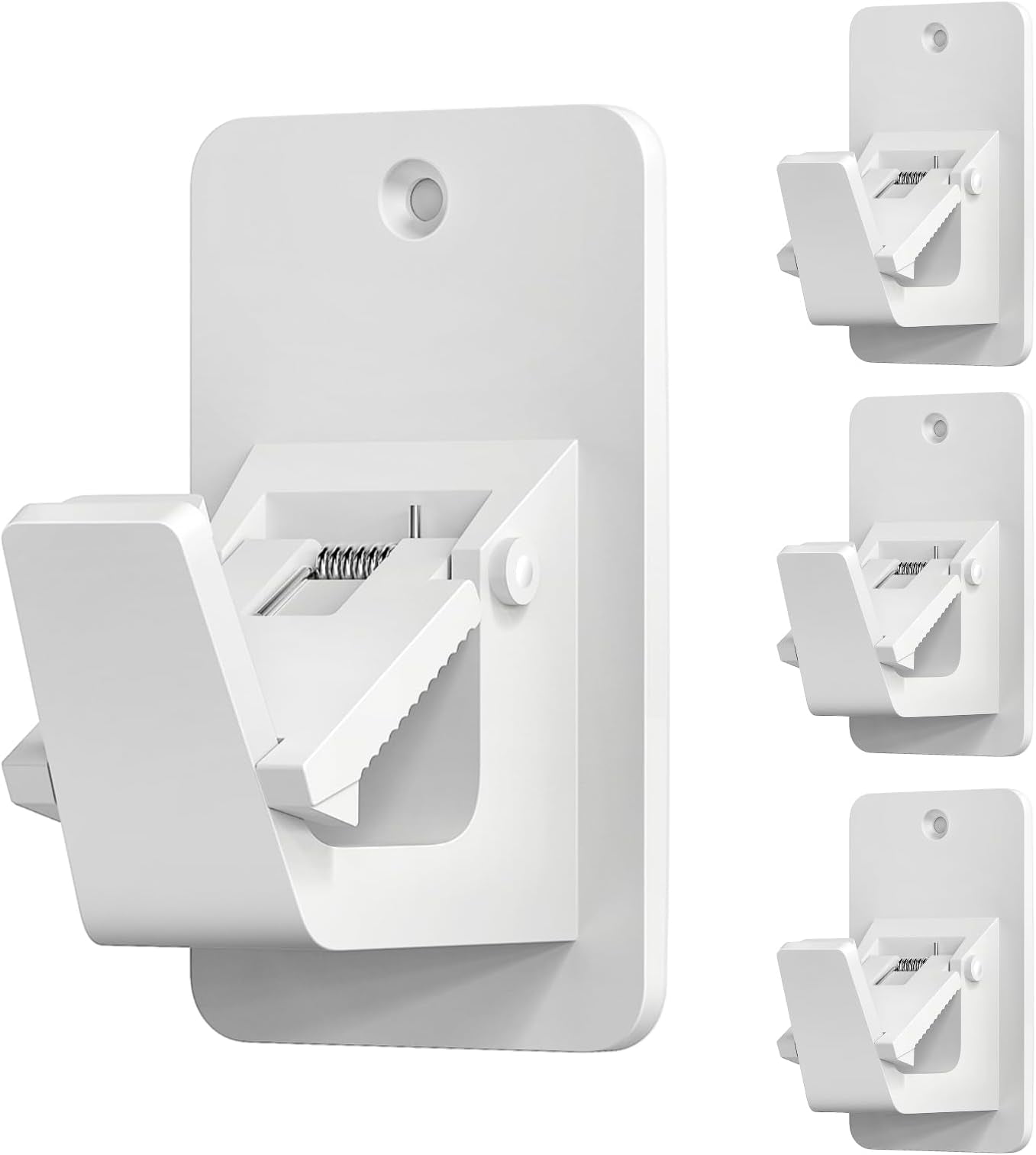 Window Rod Bracket Curtain Rod Brackets - 30LB Holders for Bathroom Kitchen, Universal ...