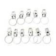 thumbnail image 1 of Howooi Curtain Rod Clip Rings Drapery Clips 20pcs, 1 of 1