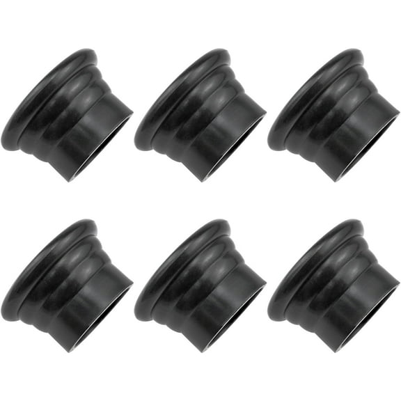 Curtain Rod End Caps 6-Pack, 1.1" Roman Style Finials