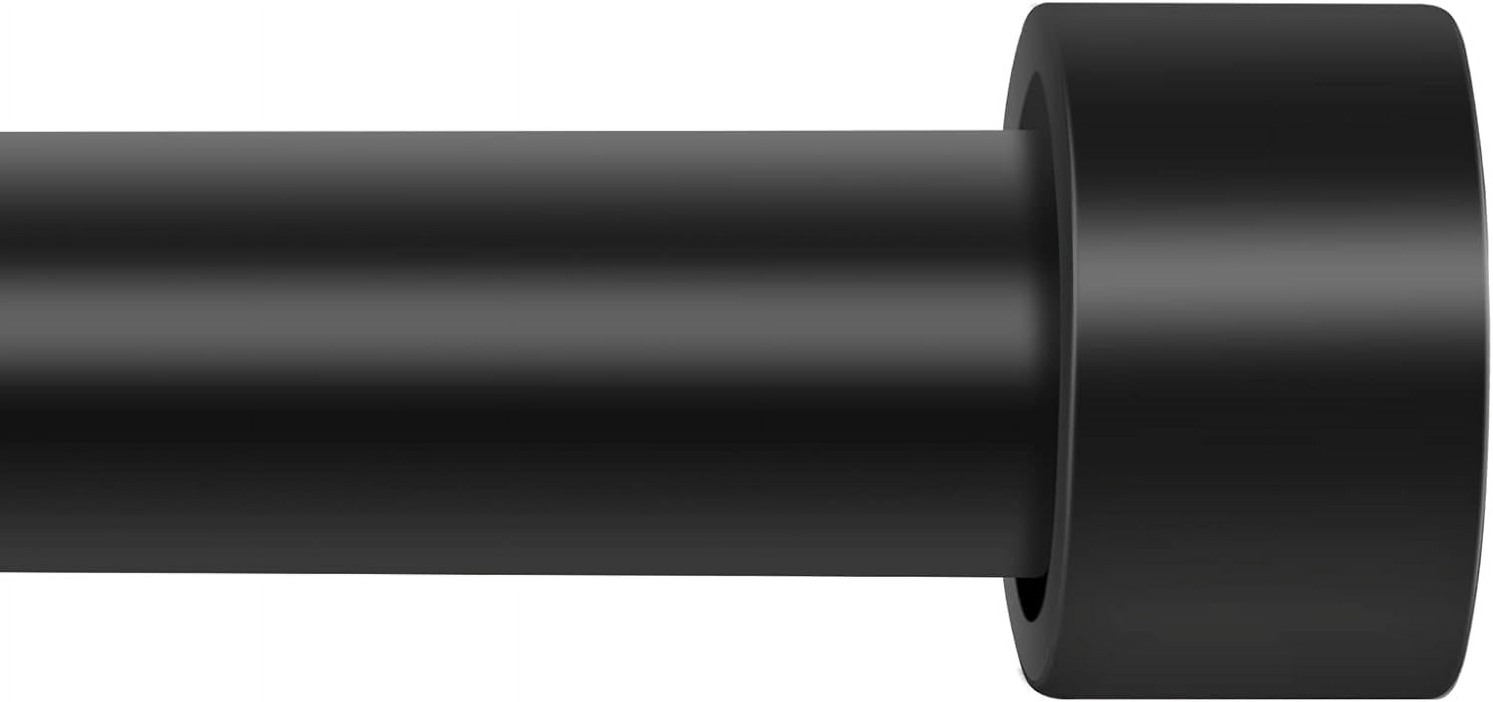Curtain Rod for Windows 32 to 144, Long Curtain Rod, 1 Inch Industrial ...