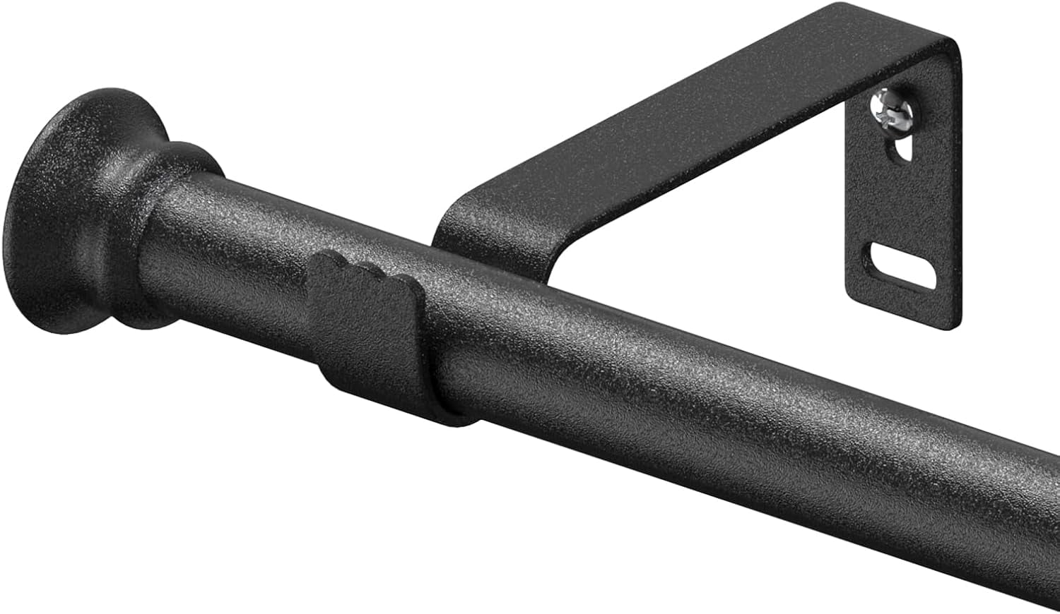 Small Drapery Rods Curtain Rod for Windows 30 to 43 Inch 5/8 Inch Small Curtain Rod Set ...
