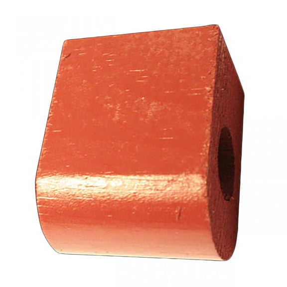 Curtain Rods Coupler Support Red PIne Finish 3" Projection Renovators Supply