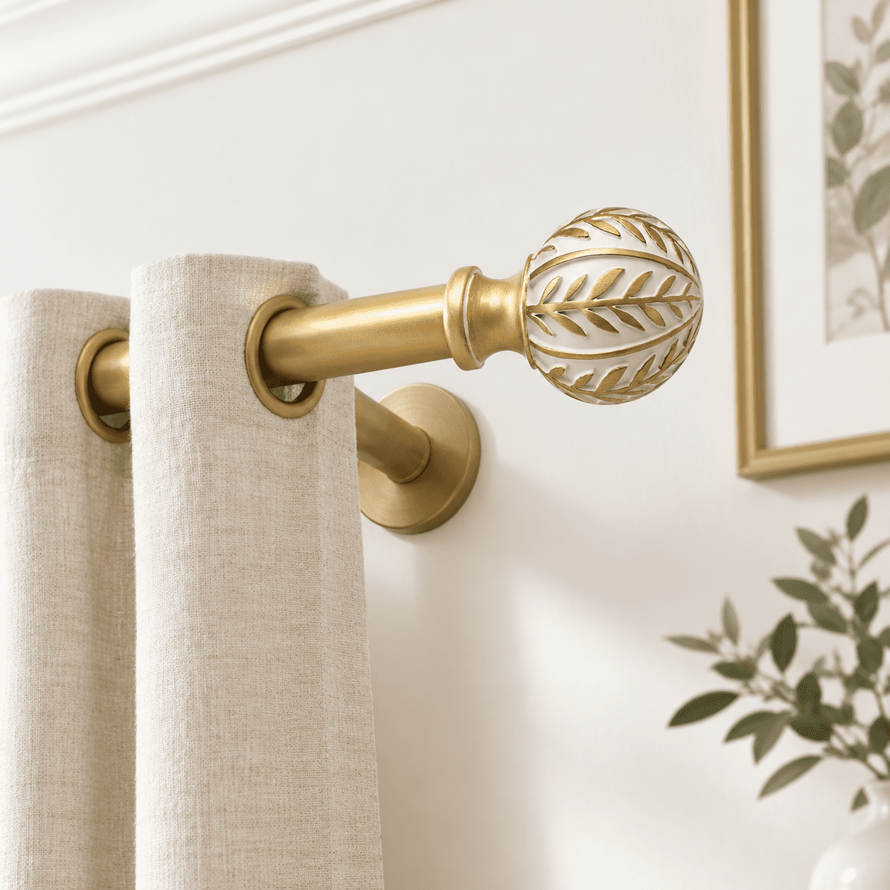 Window Grill Rods Curtain Rods For Windows 66 To 120 Inch 1