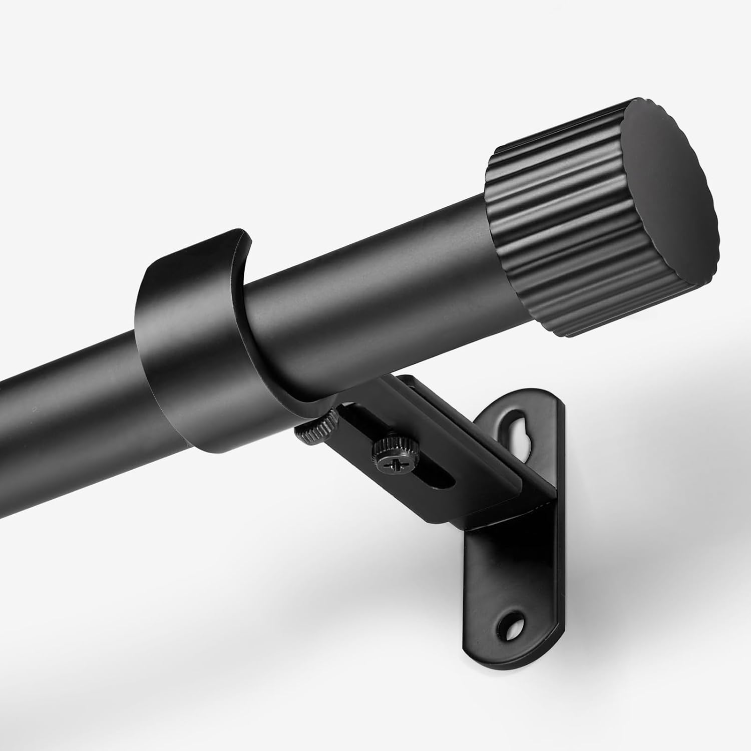 Curtain Rods for Windows 16 to 48 Inches, Curtain Rod Max Adjustable