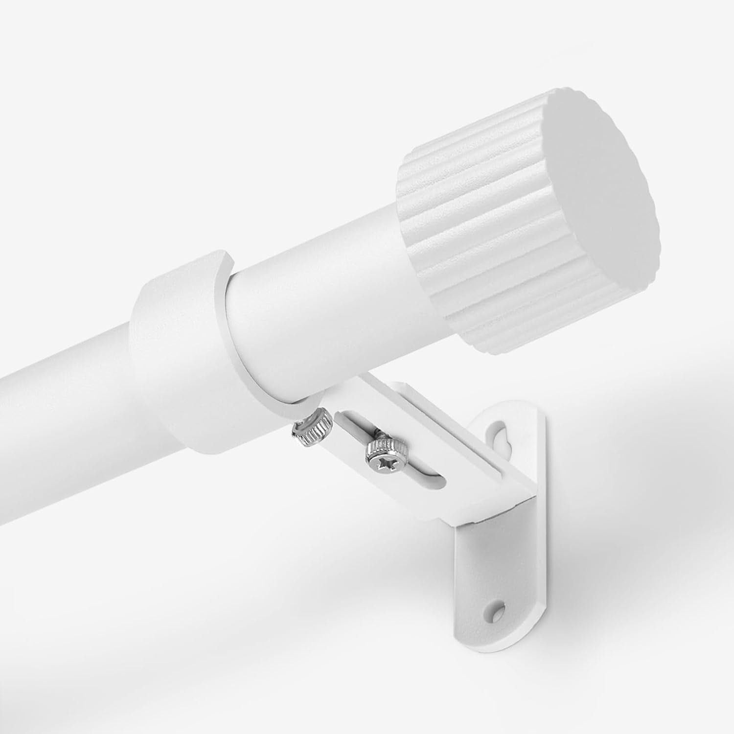 Curtain Rods for Windows 16 to 48 Inches, Curtain Rod Max Adjustable