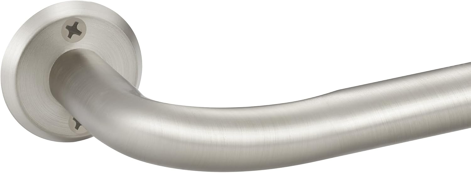 Curtain Rods for Windows, 28 to 84 Inches Wrap Around Heavy Duty