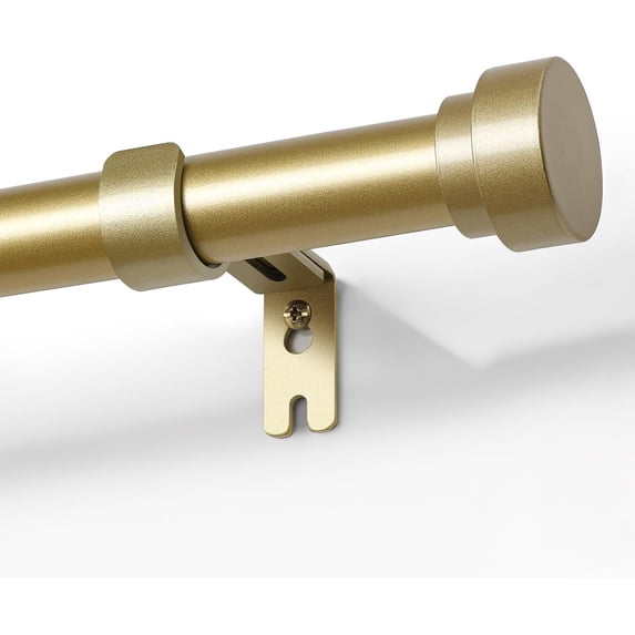 Curtain Rods for - Adjustable Curtain Rods for 16 to 120 inch, 1 inch ...