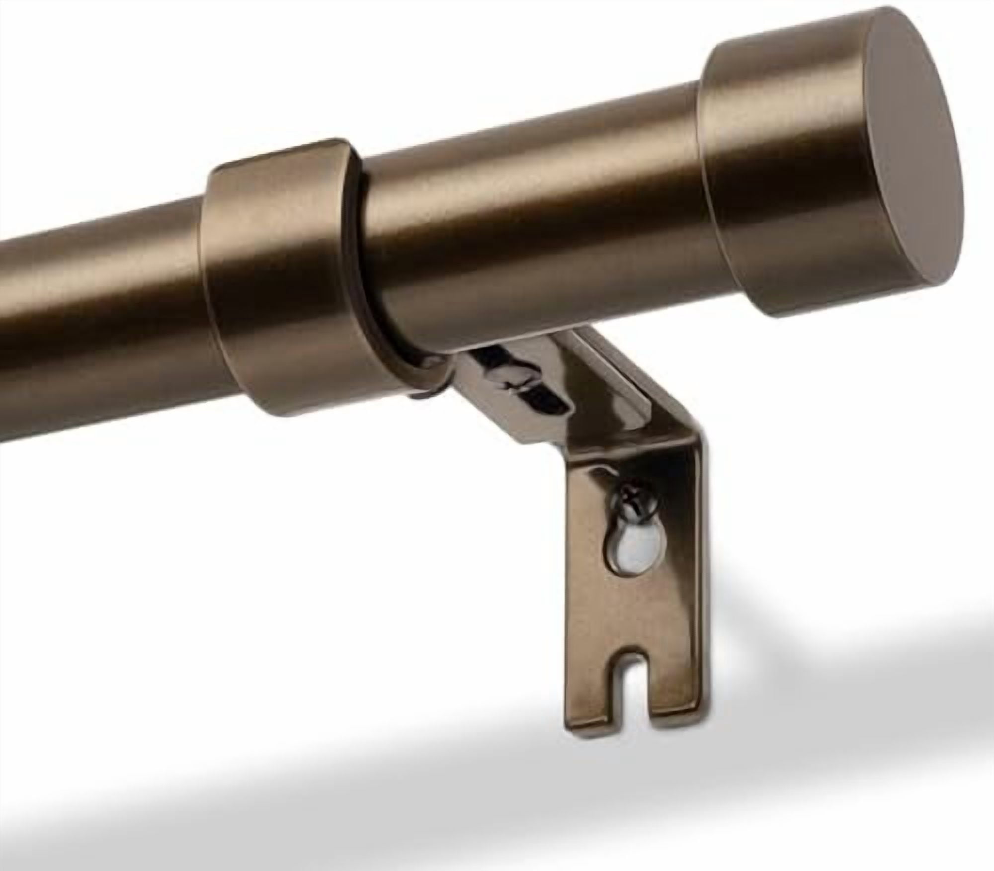 Curtain Rods for Windows 32 to 72, Bronze Curtain Rod, Adjustable 1 ...