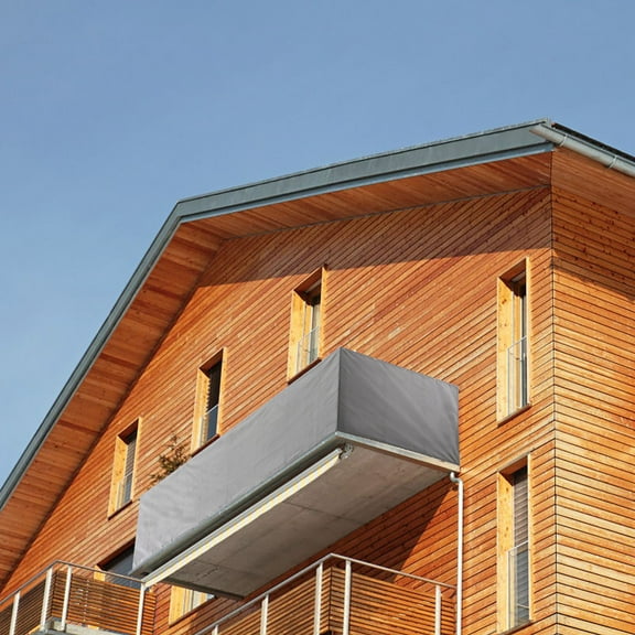 Curtain,Summer Balcony Privacy Curtain Fence Sunshade Rain Proof Decorative Cord 5m0.9m