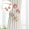 thumbnail image 1 of Curtain Tie Back Clips; Curtain Ties; Curtain Holdbacks; Creative Curtain Cords; Elegant Curtain Ties For Bedroom Decoration;Emian Room Decoration; Children'S Room Decorat Curtain - 1X Strap, Cotton, 1 of 8