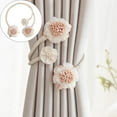 thumbnail image 1 of Curtain Tie-Back, White, A Polyester Curtains Colro:White Material:Cotton, 1 of 9