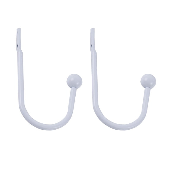 Curtain Tiebacks 2 Pack Wall Mounted Brass Holdbacks Drapery Wall Hooks Window Decorative Pull Back Hardware For Drapes Modern Vintage Farmhouse Decor Wall Hooks