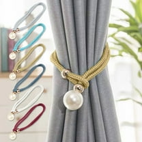 Curtain Tiebacks, Adjustable Curtain Ties, Modern Curtain Holdbacks, Durable Nylon   Chic Design, for Home/office Windows, Perfect for Thin/thick Draperies, Window Accessories | Drapery Ties, Holders