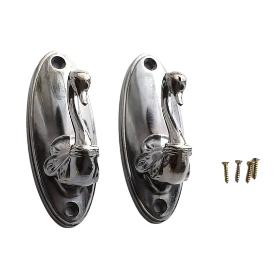 Curtain Tiebacks Curtain Holdbacks Metal Curtains Hooks Curtains Tie Backs Wall Mount Drapes Holder Drapes Pull Backs