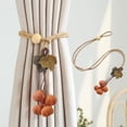 thumbnail image 1 of Curtain Tiebacks, Fabric Drape Tie Backs for Window Curtains, Decorative Curtain Holdbacks for Sheer Curtains, Living Room Bedroom Home Window Treatment Accessories, 1 of 7