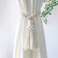 thumbnail image 1 of Curtain Tiebacks Handmade Decorative Curtain Holdbacks Rope with Tassel, 1 pack, 1 of 6