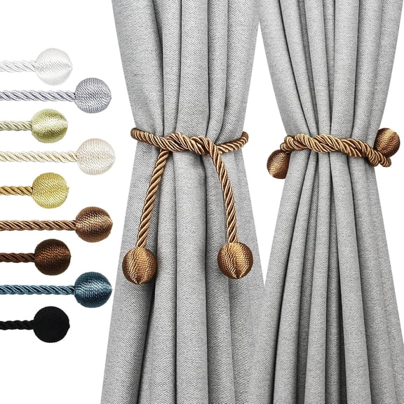 Curtain Tiebacks Outdoor Decorative Rope Tie Backs Drape Holdbacks