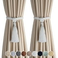 thumbnail image 1 of Curtain Tiebacks Tassel Tie-Backs, Rope Curtain tie Backs Handmade Curtain Holdbacks Made from Polyester, 1 of 7