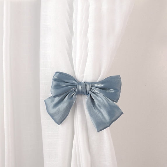 Curtain Tiebacks with Clip, Adjustable Decorative Holdbacks for Living Room Home Window Drapes