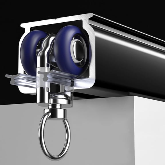 Curtain Track Ceiling Mounted Rail for Curtains, Drapes, and Room Dividers Ceiling or Wall Mount Curtain Track Room Divider-Sliding Curtain Rail