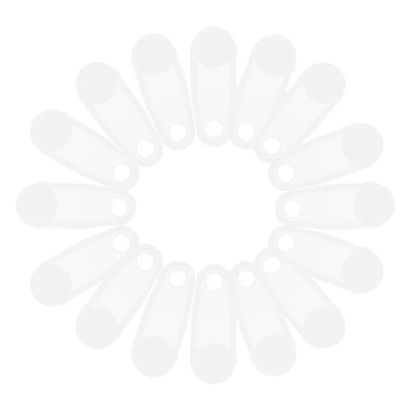 Curtain Track Gliders Silent Operation For Window Curtains White 3.10X1.10X0.70CM Construction 24Set