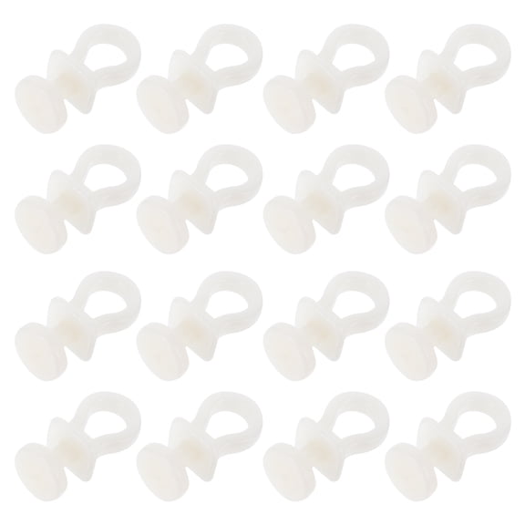 Curtain Track Rail Glider Roller Carrier Slide Shower Sliding Rollers Gliders Plastic Drapery Wheeled Slider Sliders