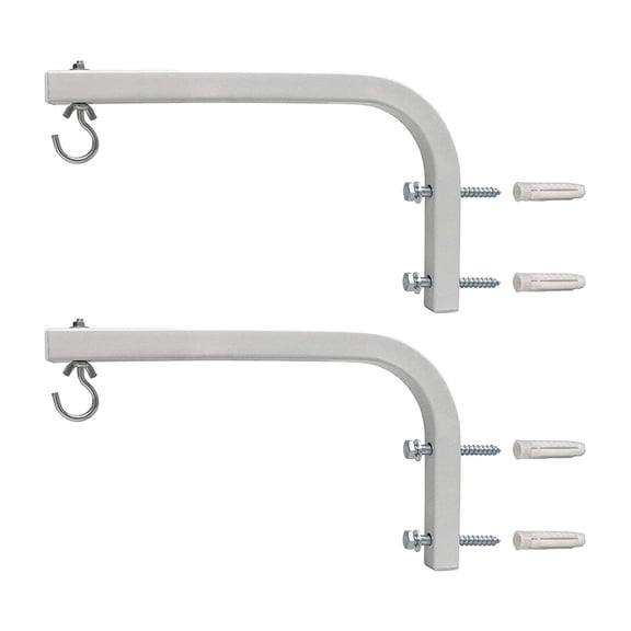Curtain Wall Mount Bracket Bracket Multifunctional Wall Support Stable Sturdy for Office Home Theaters Hotel