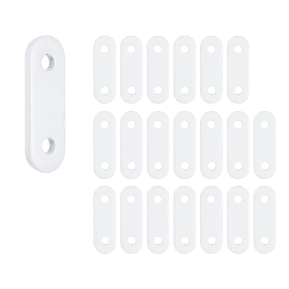 Curtain Weights (12g), Drapery Iron Weight for Bathroom Home Curtains Tablecloth Flags, White, 20Pcs