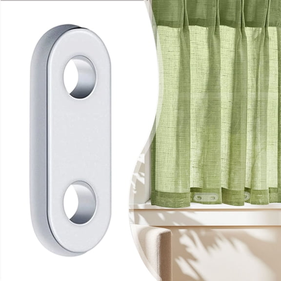 Curtain Weights,2 Hole Drapery Bottom Weights,Window Drape Weighting Inserts for Sheers,Drapes,Tablecloths,Flags,Iron Oval Sew-in Weights for Home,Patio,Indoor and Outdoor Use