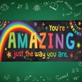 thumbnail image 1 of Curtain,Welcome Back To School Banner Fabric Wall Decoration For School Supplies, 1 of 7