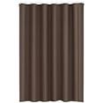 thumbnail image 1 of Curtain X1 Modern Solid Curtains Room Darkening Thermal Rod Pocket Window Curtains for Bedroom (2 Panels) 72 in X 72 in Brown, 1 of 6