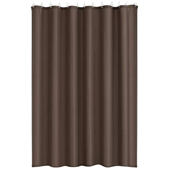 Curtain X1 Modern Solid Curtains Room Darkening Thermal Rod Pocket Window Curtains for Bedroom (2 Panels) 72 in X 72 in Brown