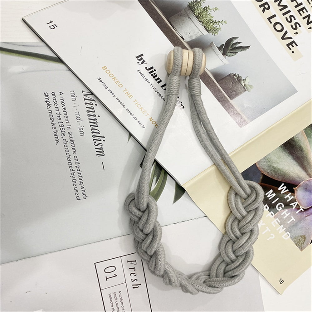 Curtain strap cotton rope Fried Dough Twists magnet curtain buckle ...
