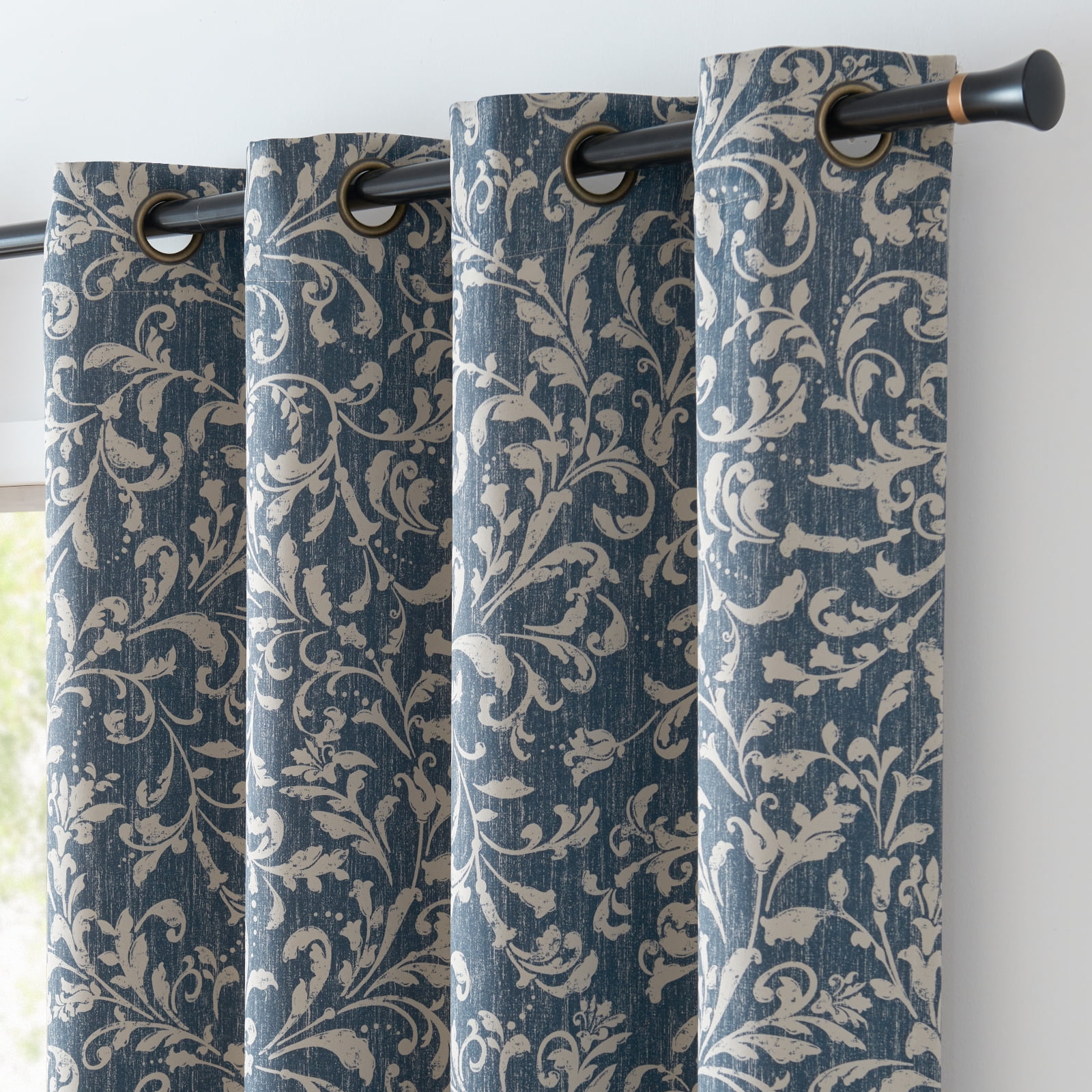 Curtainking Blackout Curtains for Bedroom Thermal Curtains Floral